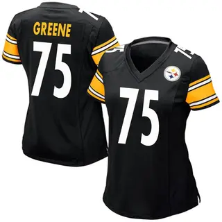 Pittsburgh Steelers Women's Joe Greene Game Team Color Jersey - Black