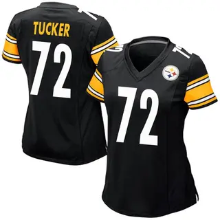 Pittsburgh Steelers Women's Jordan Tucker Game Team Color Jersey - Black