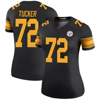 Pittsburgh Steelers Women's Jordan Tucker Legend Color Rush Jersey - Black