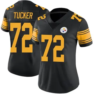 Pittsburgh Steelers Women's Jordan Tucker Limited Color Rush Jersey - Black