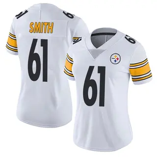 Pittsburgh Steelers Women's Lecitus Smith Limited Vapor Untouchable Jersey - White