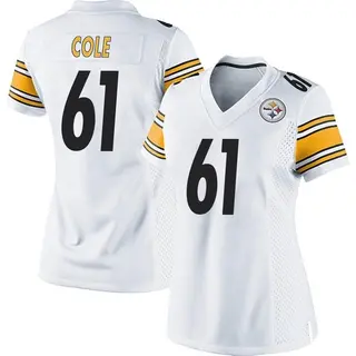 Pittsburgh Steelers Women's Mason Cole Game Jersey - White