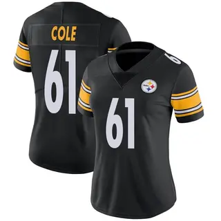 Pittsburgh Steelers Women's Mason Cole Limited Team Color Vapor Untouchable Jersey - Black