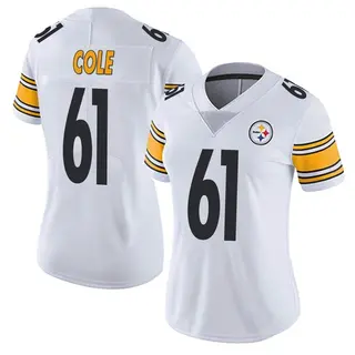 Pittsburgh Steelers Women's Mason Cole Limited Vapor Untouchable Jersey - White