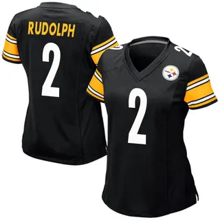 Pittsburgh Steelers Women's Mason Rudolph Game Team Color Jersey - Black