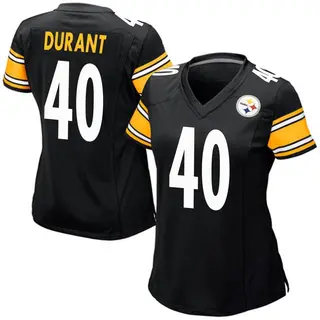 Pittsburgh Steelers Women's Mataeo Durant Game Team Color Jersey - Black