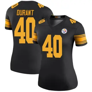 Pittsburgh Steelers Women's Mataeo Durant Legend Color Rush Jersey - Black