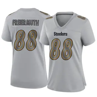 Pittsburgh Steelers Women's Pat Freiermuth Game Atmosphere Fashion Jersey - Gray
