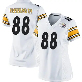 Pittsburgh Steelers Women's Pat Freiermuth Game Jersey - White