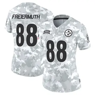 Pittsburgh Steelers Women's Pat Freiermuth Limited 2024 Salute to Service Jersey - Arctic Camo