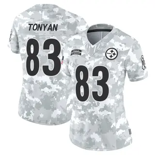 Pittsburgh Steelers Women's Robert Tonyan Limited 2024 Salute to Service Jersey - Arctic Camo