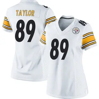 Pittsburgh Steelers Women's Roc Taylor Game Jersey - White
