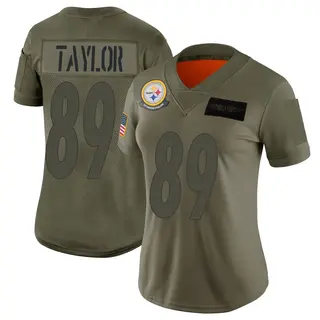 Pittsburgh Steelers Women's Roc Taylor Limited 2019 Salute to Service Jersey - Camo