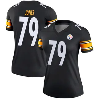 Pittsburgh Steelers Women's Steven Jones Legend Jersey - Black