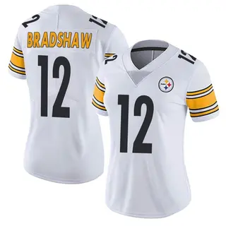 Pittsburgh Steelers Women's Terry Bradshaw Limited Vapor Untouchable Jersey - White