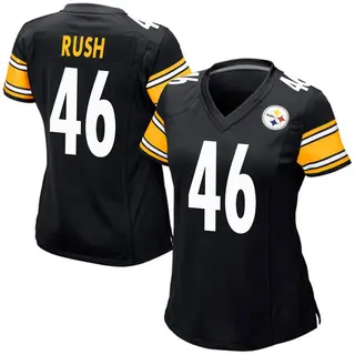 Pittsburgh Steelers Women's Thomas Rush Game Team Color Jersey - Black
