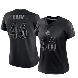 Pittsburgh Steelers Women's Thomas Rush Limited Reflective Jersey - Black