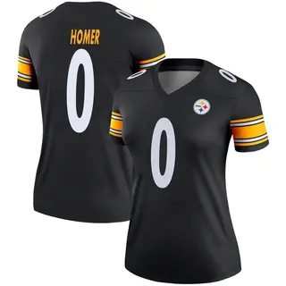 Pittsburgh Steelers Women's Travis Homer Legend Jersey - Black