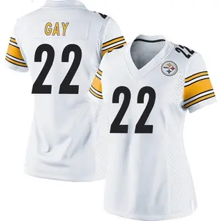 Pittsburgh Steelers Women's William Gay Game Jersey - White