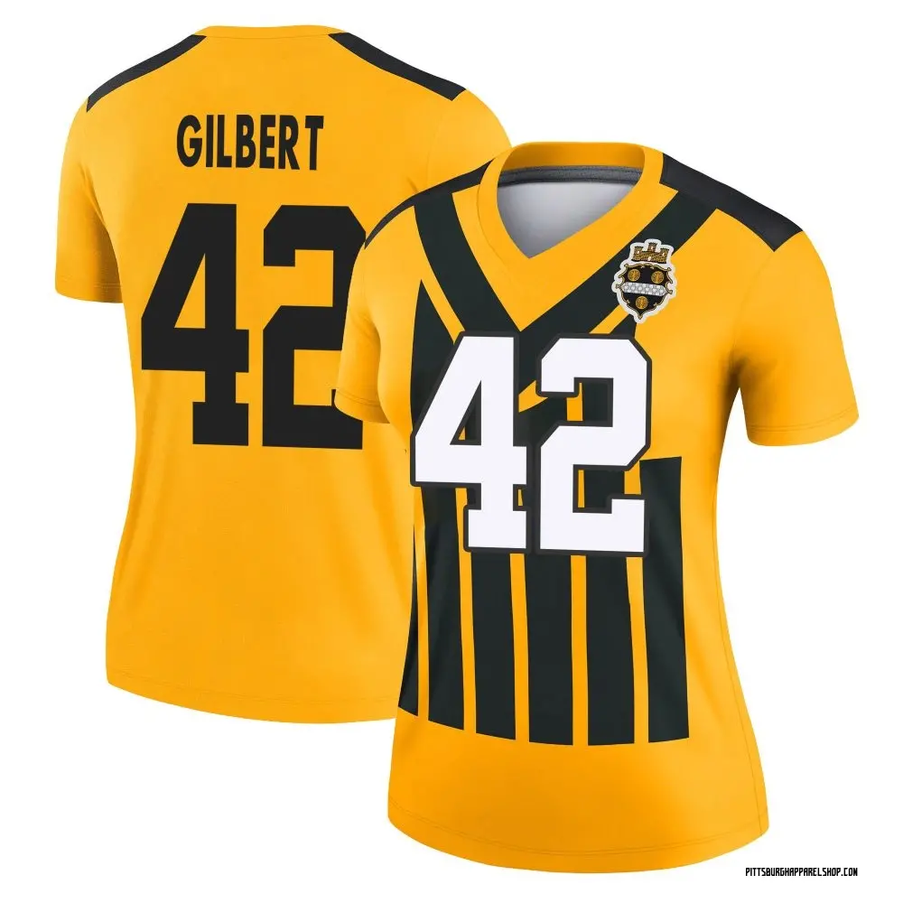 Pittsburgh Steelers Women's Zyon Gilbert Legend Alternate