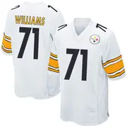 Pittsburgh Steelers Youth Aiden Williams Game Jersey - White