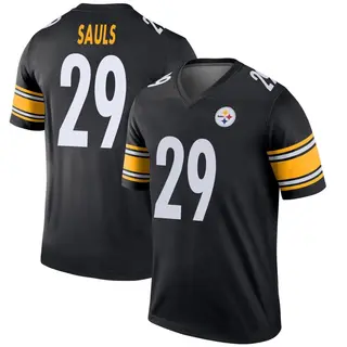 Pittsburgh Steelers Youth Ben Sauls Legend Jersey - Black