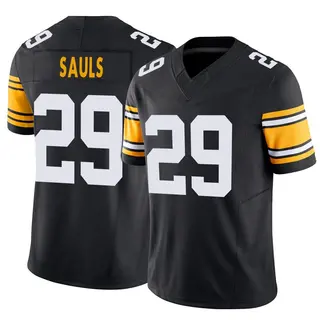 Pittsburgh Steelers Youth Ben Sauls Limited Alternate Vapor F.U.S.E. Jersey - Black