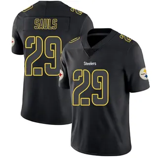 Pittsburgh Steelers Youth Ben Sauls Limited Jersey - Black Impact
