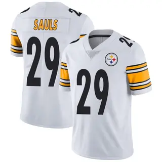 Pittsburgh Steelers Youth Ben Sauls Limited Vapor Untouchable Jersey - White
