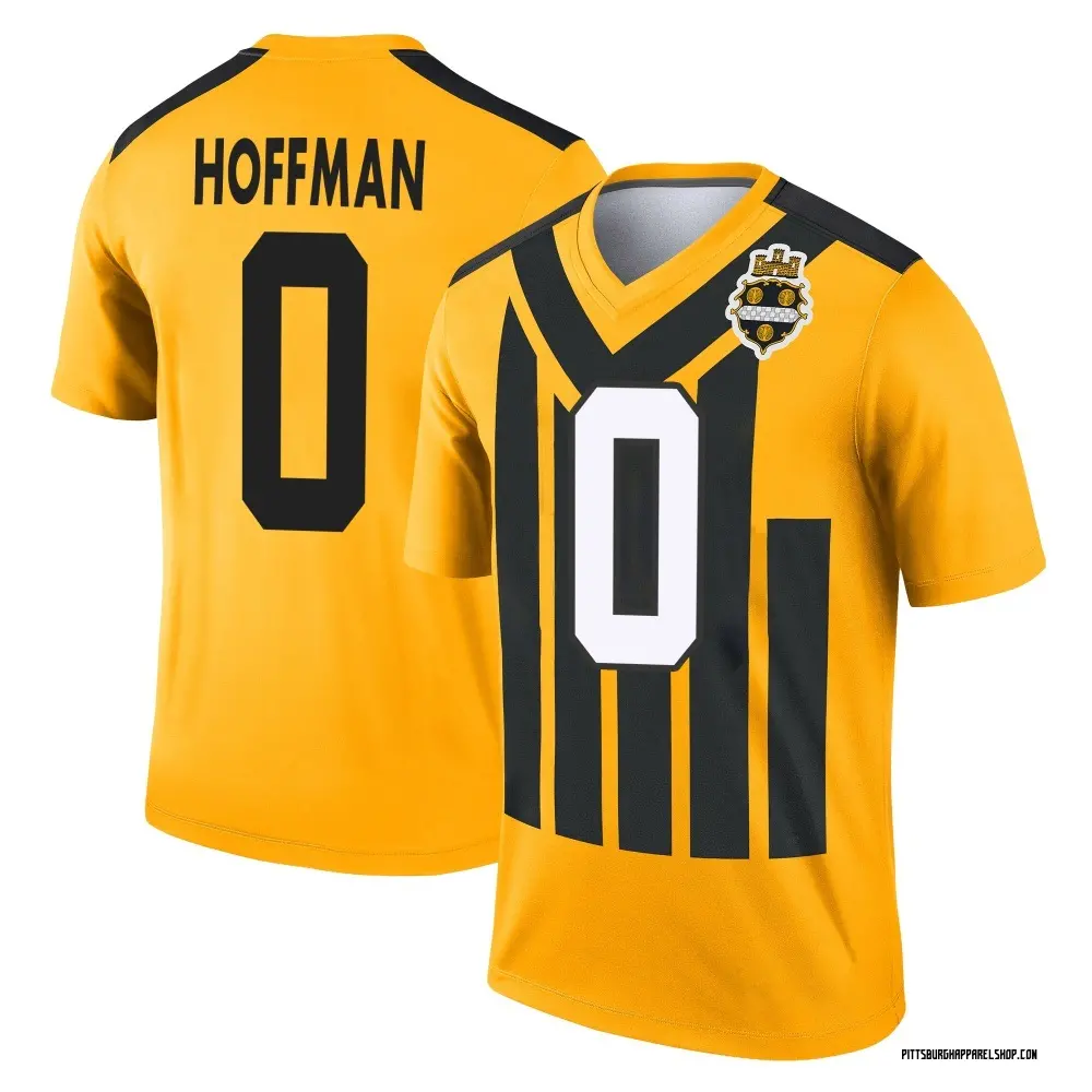 Pittsburgh Steelers Youth Brock Hoffman Legend Alternate 1933 Throwback Performance Jersey - Gold