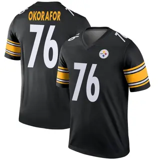 Pittsburgh Steelers Youth Chukwuma Okorafor Legend Jersey - Black