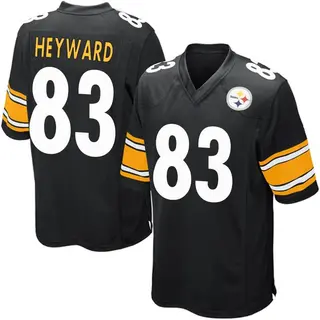 Pittsburgh Steelers Youth Connor Heyward Game Team Color Jersey - Black