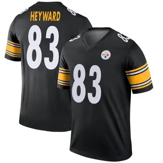 Pittsburgh Steelers Youth Connor Heyward Legend Jersey - Black