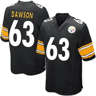 Pittsburgh Steelers Youth Dermontti Dawson Game Team Color Jersey - Black