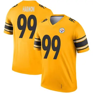 Pittsburgh Steelers Youth Derrick Harmon Legend Inverted Jersey - Gold