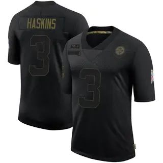 Pittsburgh Steelers Youth Dwayne Haskins Limited 2020 Salute To Service Jersey - Black