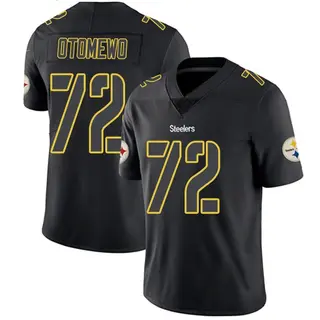 Pittsburgh Steelers Youth Esezi Otomewo Limited Jersey - Black Impact