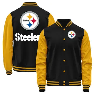 Pittsburgh Steelers Youth Full-Snap Jacket - Black/Yellow