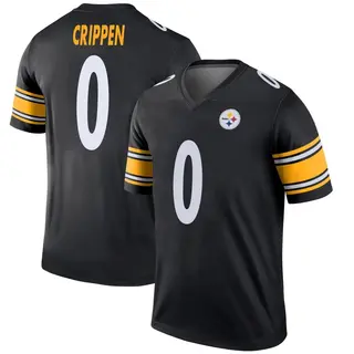 Pittsburgh Steelers Youth Greg Crippen Legend Jersey - Black