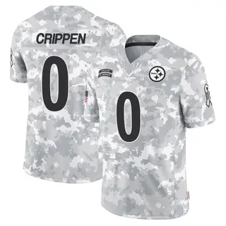 Pittsburgh Steelers Youth Greg Crippen Limited 2024 Salute to Service Jersey - Arctic Camo