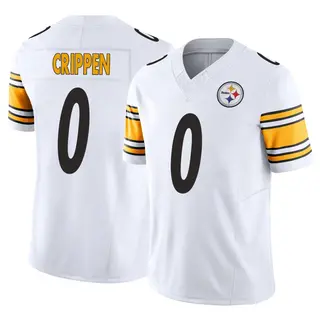 Pittsburgh Steelers Youth Greg Crippen Limited Vapor F.U.S.E. Jersey - White