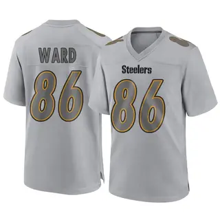 Pittsburgh Steelers Youth Hines Ward Game Atmosphere Fashion Jersey - Gray