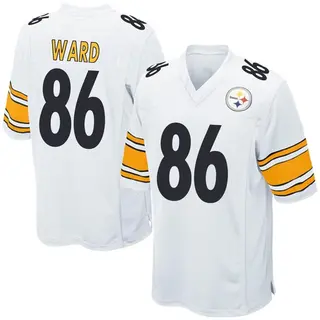 Pittsburgh Steelers Youth Hines Ward Game Jersey - White