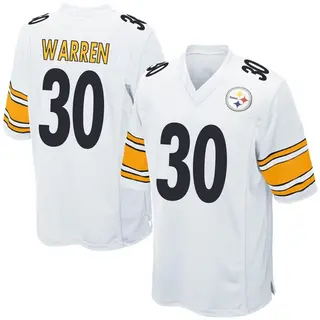 Pittsburgh Steelers Youth Jaylen Warren Game Jersey - White