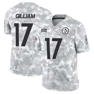Pittsburgh Steelers Youth Joe Gilliam Limited 2024 Salute to Service Jersey - Arctic Camo