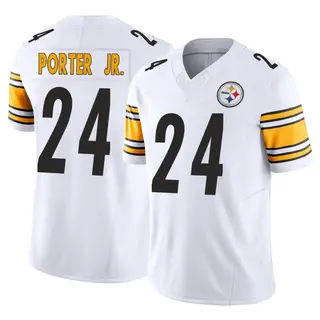 Pittsburgh Steelers Youth Joey Porter Jr. Limited Vapor F.U.S.E. Jersey - White