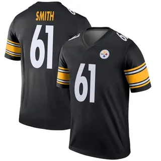 Pittsburgh Steelers Youth Lecitus Smith Legend Jersey - Black