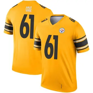 Pittsburgh Steelers Youth Mason Cole Legend Inverted Jersey - Gold