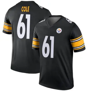 Pittsburgh Steelers Youth Mason Cole Legend Jersey - Black