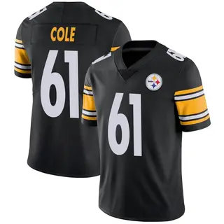 Pittsburgh Steelers Youth Mason Cole Limited Team Color Vapor Untouchable Jersey - Black